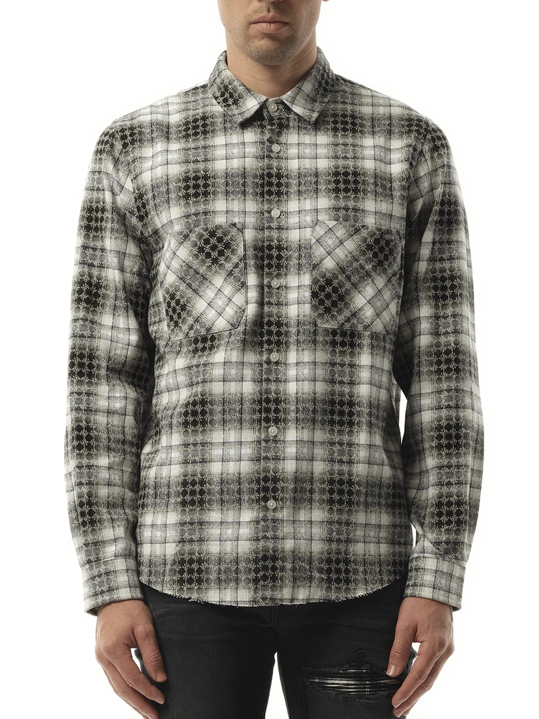 Classic Flannel in Black