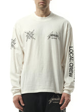 Metallica 40 Year Anniversary Long Sleeve T-Shirt in Flat White