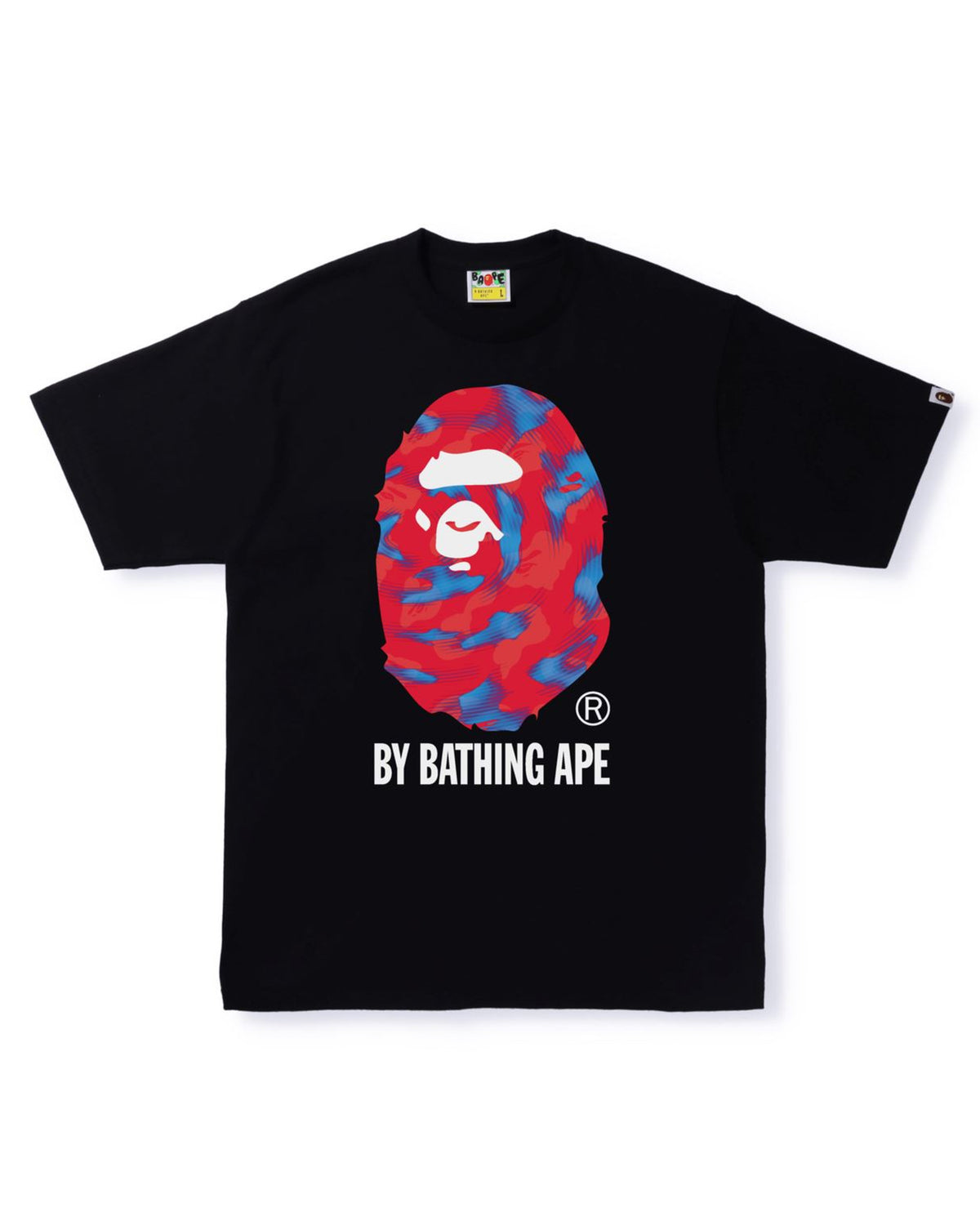 BAPE Stroke Camo Tee - Black