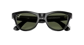 Ray Ban Meta Skyler Shiny Black Lenses - G-15 Green