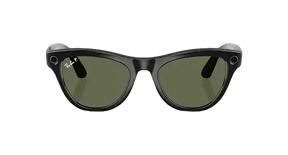 Ray Ban Meta Skyler Shiny Black Lenses - G-15 Green