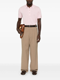 Tom ford Pimk Short-Sleeves Polo in Cotton Piquet Jersey Man