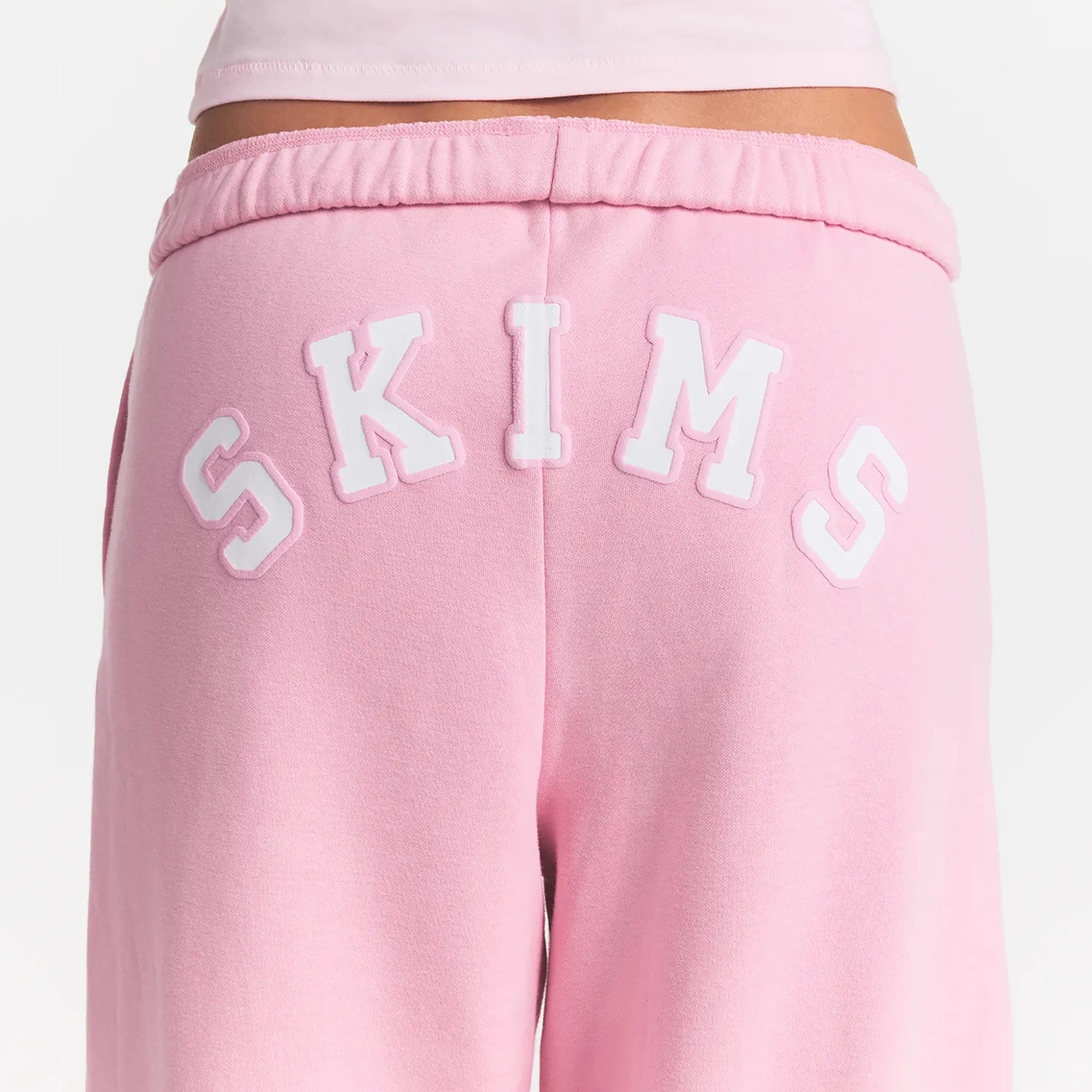 Cotton Fleece Logo Classic Straight Leg Pant