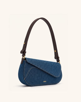 Addisyn Shoulder Bag - Blue Denim