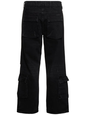 Represent R3CA denim cargo jeans