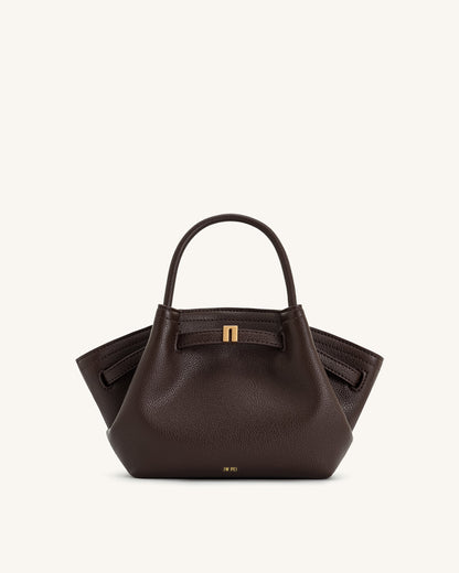 Hana Mini Tote Bag - Grayish Brown