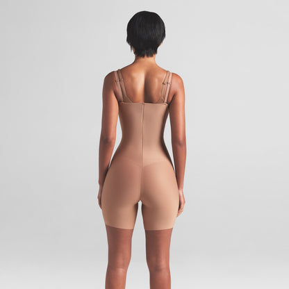 Skims Body Core Sculpt Open Bust Mid Thigh Bodysuit