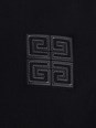 Givenchy Black Jacket with 4G Motif on Front in Wool and Tech Fabric Blend Man