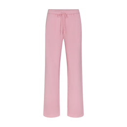 Cotton Fleece Logo Classic Straight Leg Pant