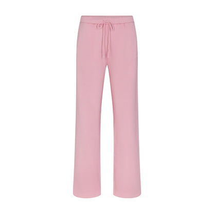 Cotton Fleece Logo Classic Straight Leg Pant