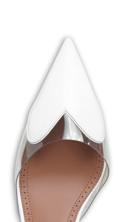 LE COEUR WEDGE MULES IN PATENT LEATHER