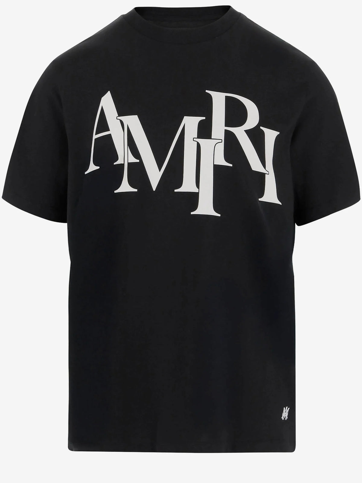 Amiri Logo-Print Cotton T-Shirt – Black