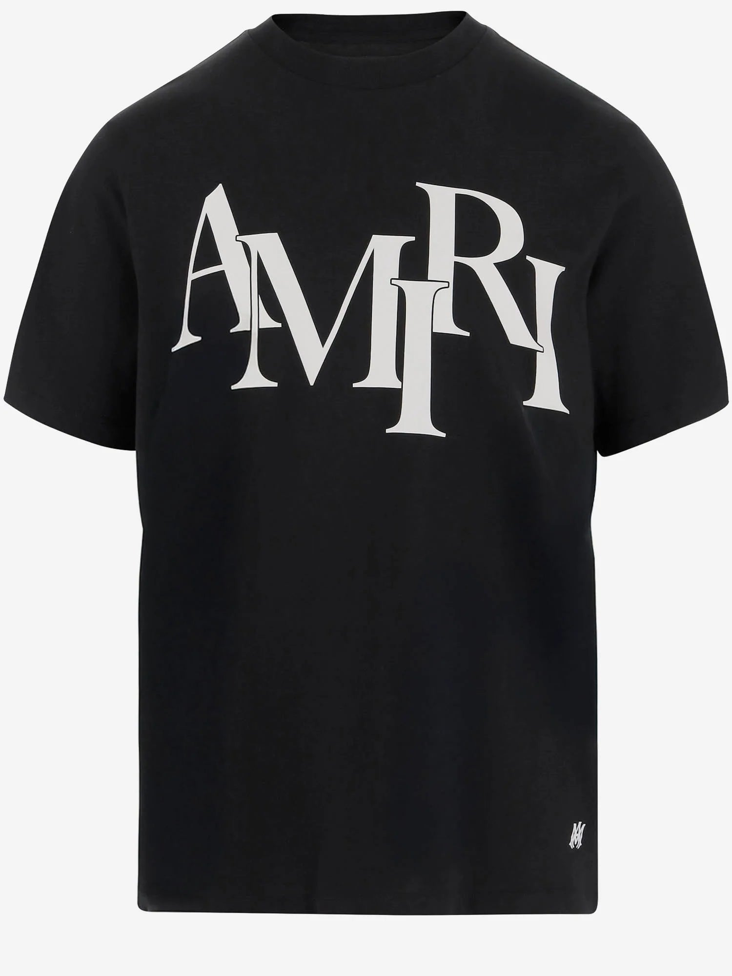 Amiri Logo-Print Cotton T-Shirt – Black