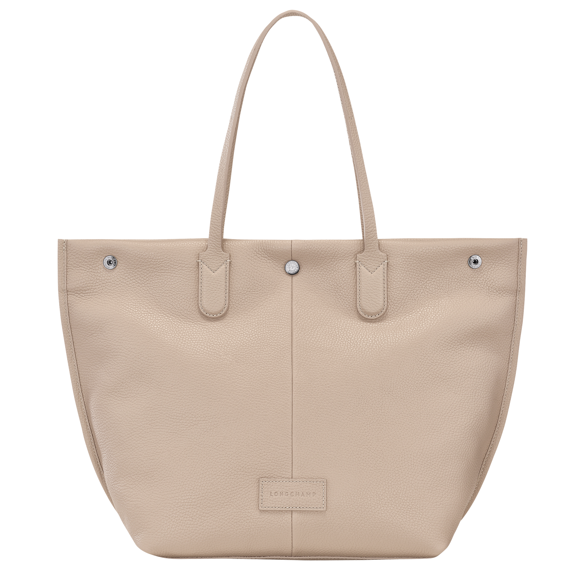 Essential L Tote bag Clay - Leather