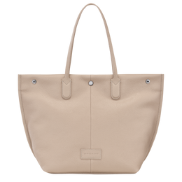 Essential L Tote bag Clay - Leather