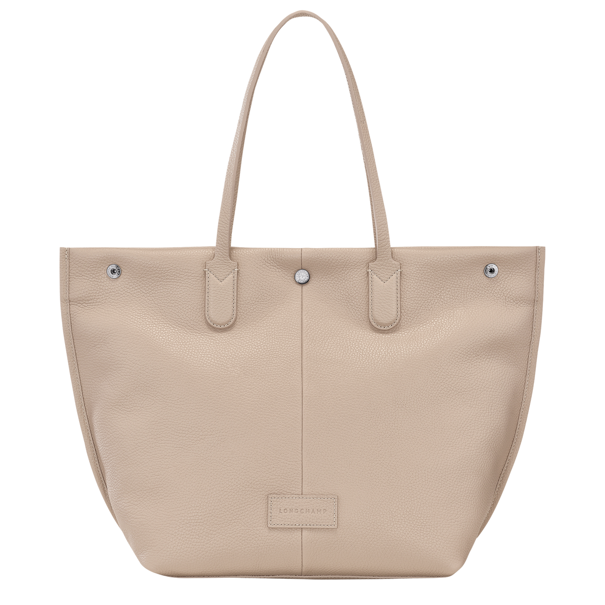 Essential L Tote bag Clay - Leather