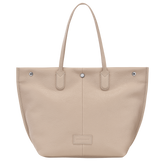 Essential L Tote bag Clay - Leather