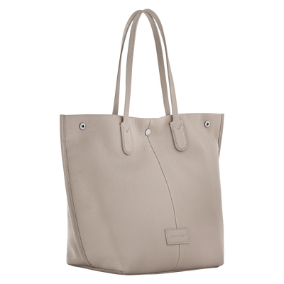 Essential L Tote bag Clay - Leather