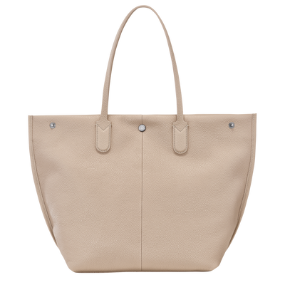 Essential L Tote bag Clay - Leather