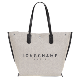Essential L Tote bag Ecru - Canvas