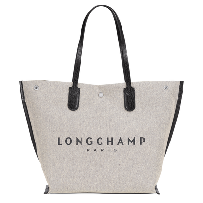 Essential L Tote bag Ecru - Canvas