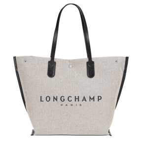 Essential L Tote bag Ecru - Canvas