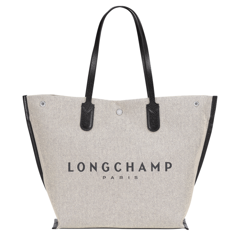 Essential L Tote bag Ecru - Canvas