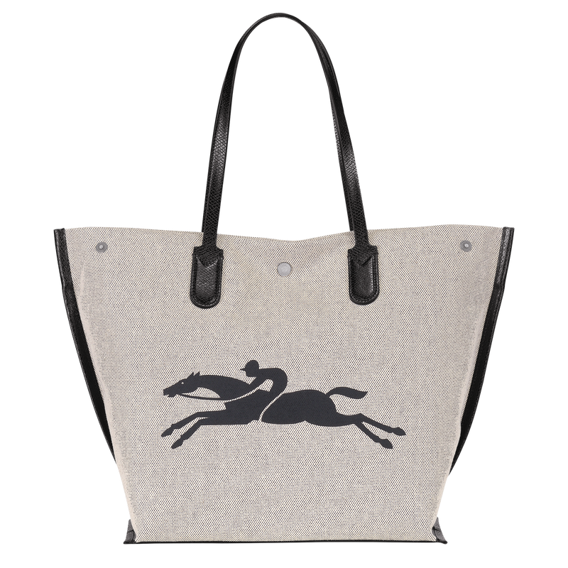 Essential L Tote bag Ecru - Canvas