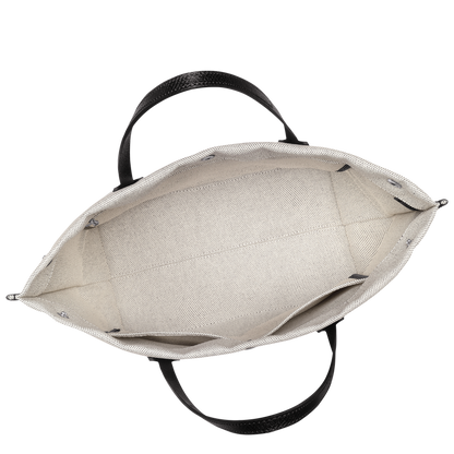 Essential L Tote bag Ecru - Canvas