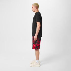 Oversized Grained Sneakers