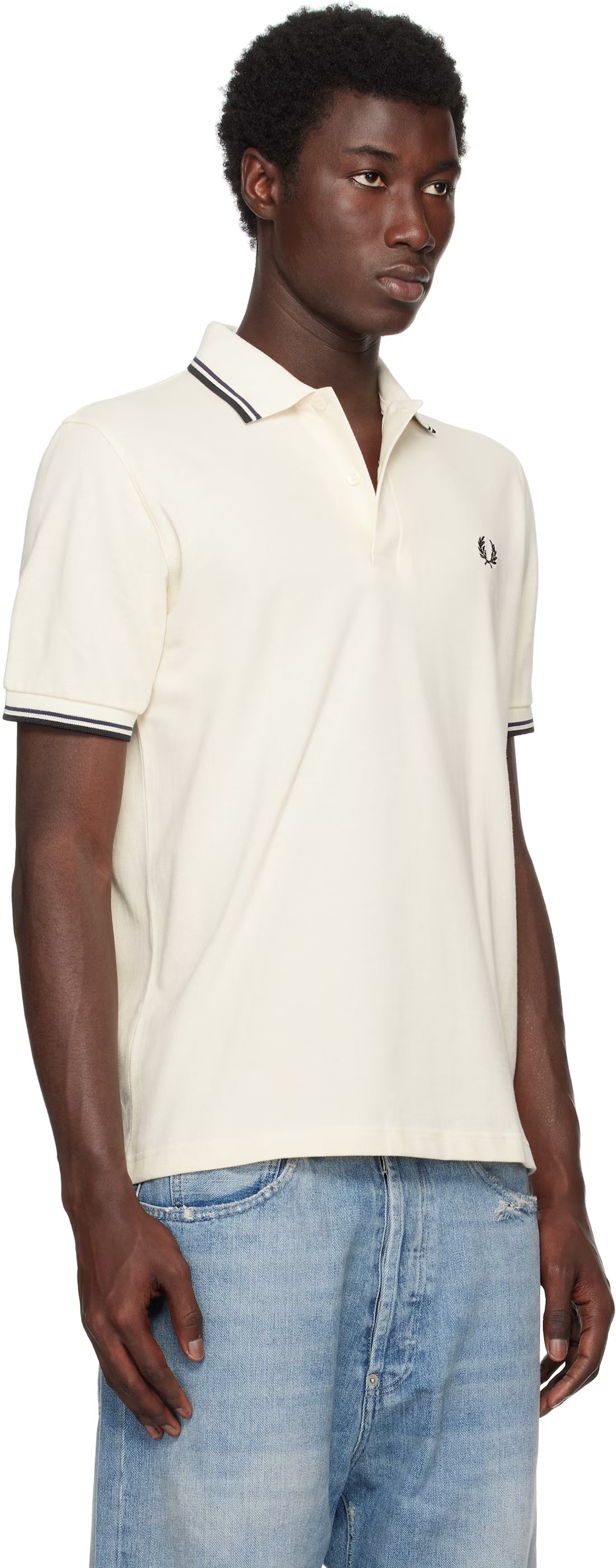 White 'The Fred Perry Shirt' Polo