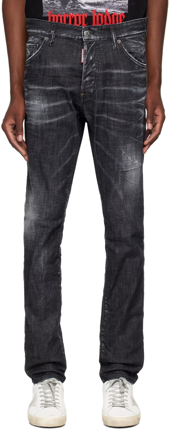 Black Easy Wash Cool Guy Jeans