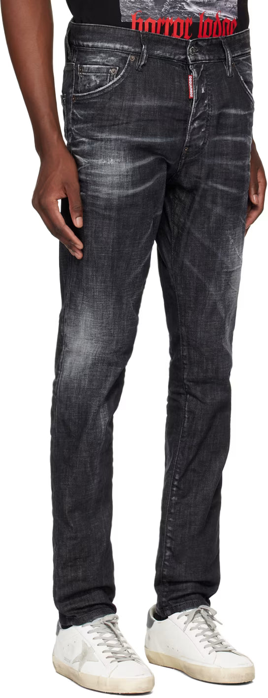 Black Easy Wash Cool Guy Jeans