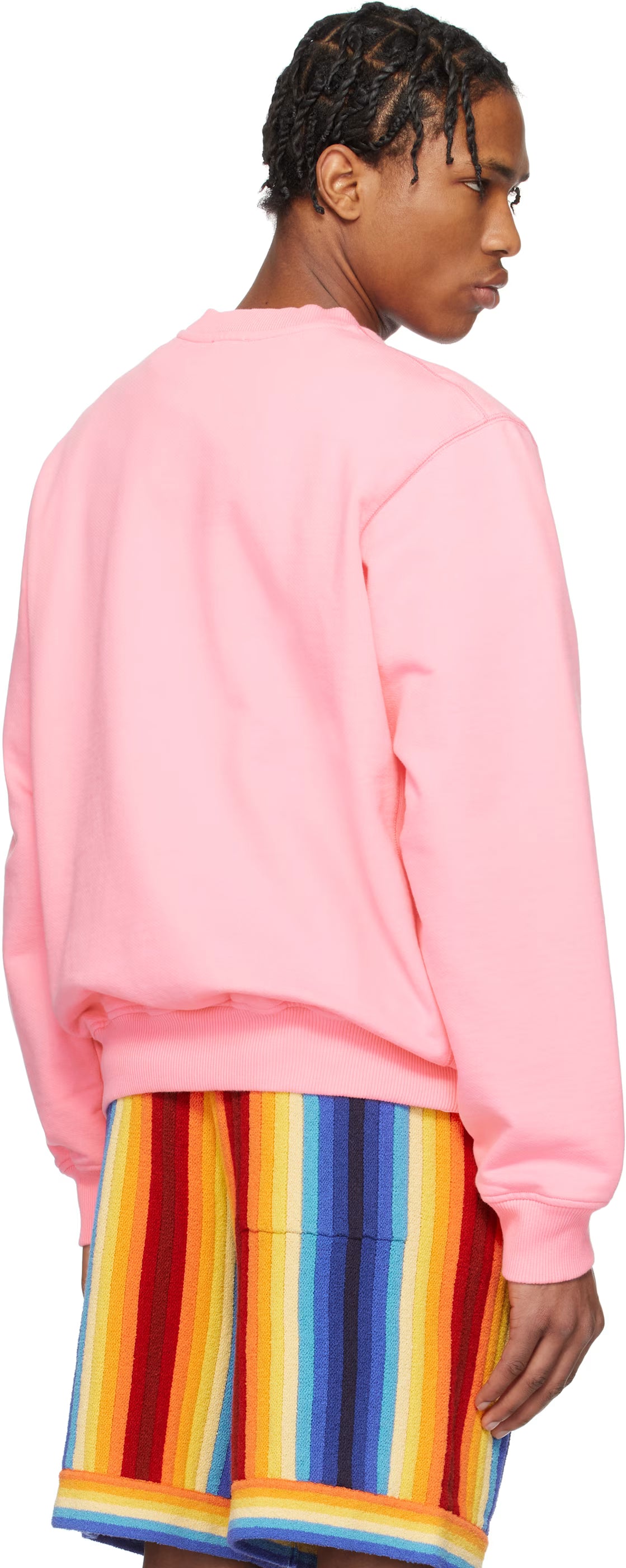 Pink Casa Way Skate Printed Sweatshirt