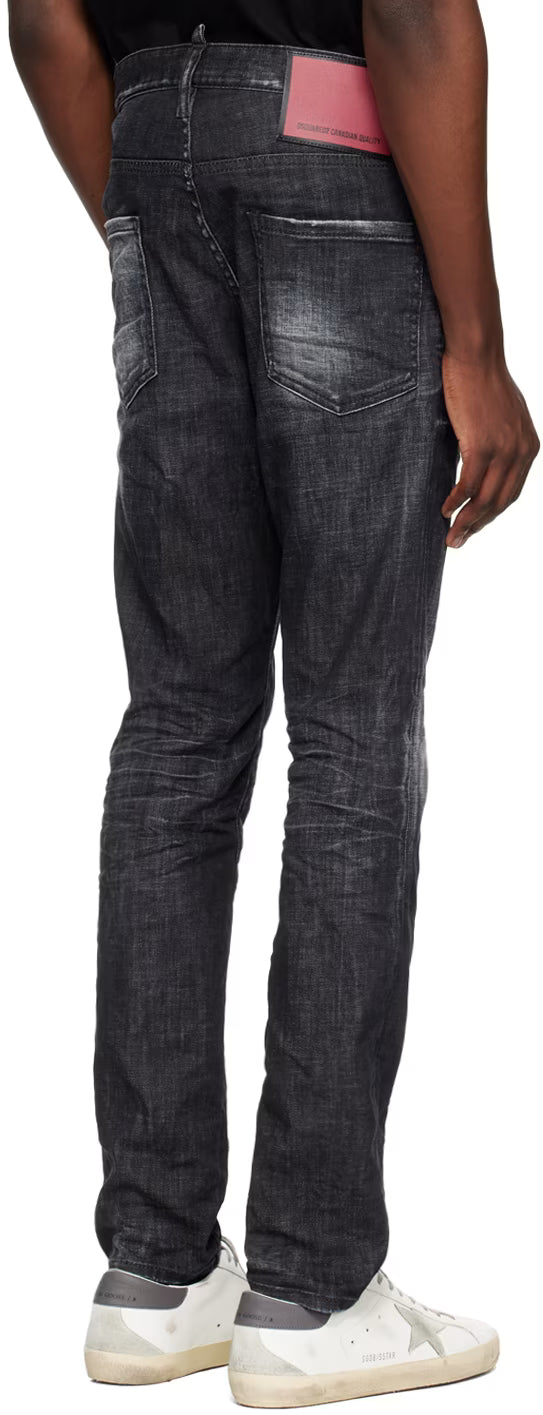 Black Easy Wash Cool Guy Jeans