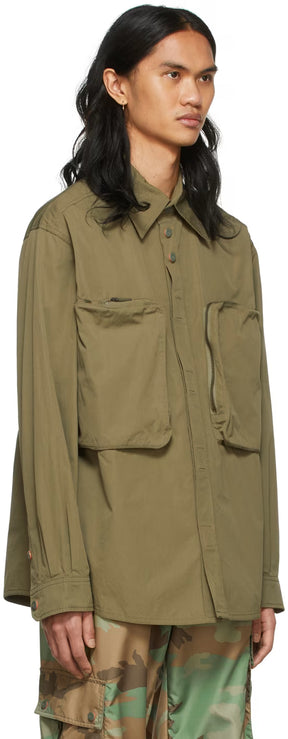 Dolce&Gabbana Khaki Reborn To Live Shirt