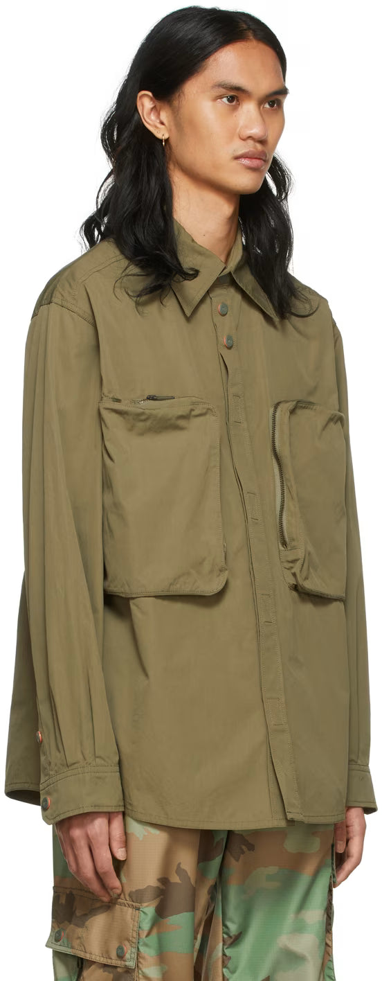 Dolce&Gabbana Khaki Reborn To Live Shirt