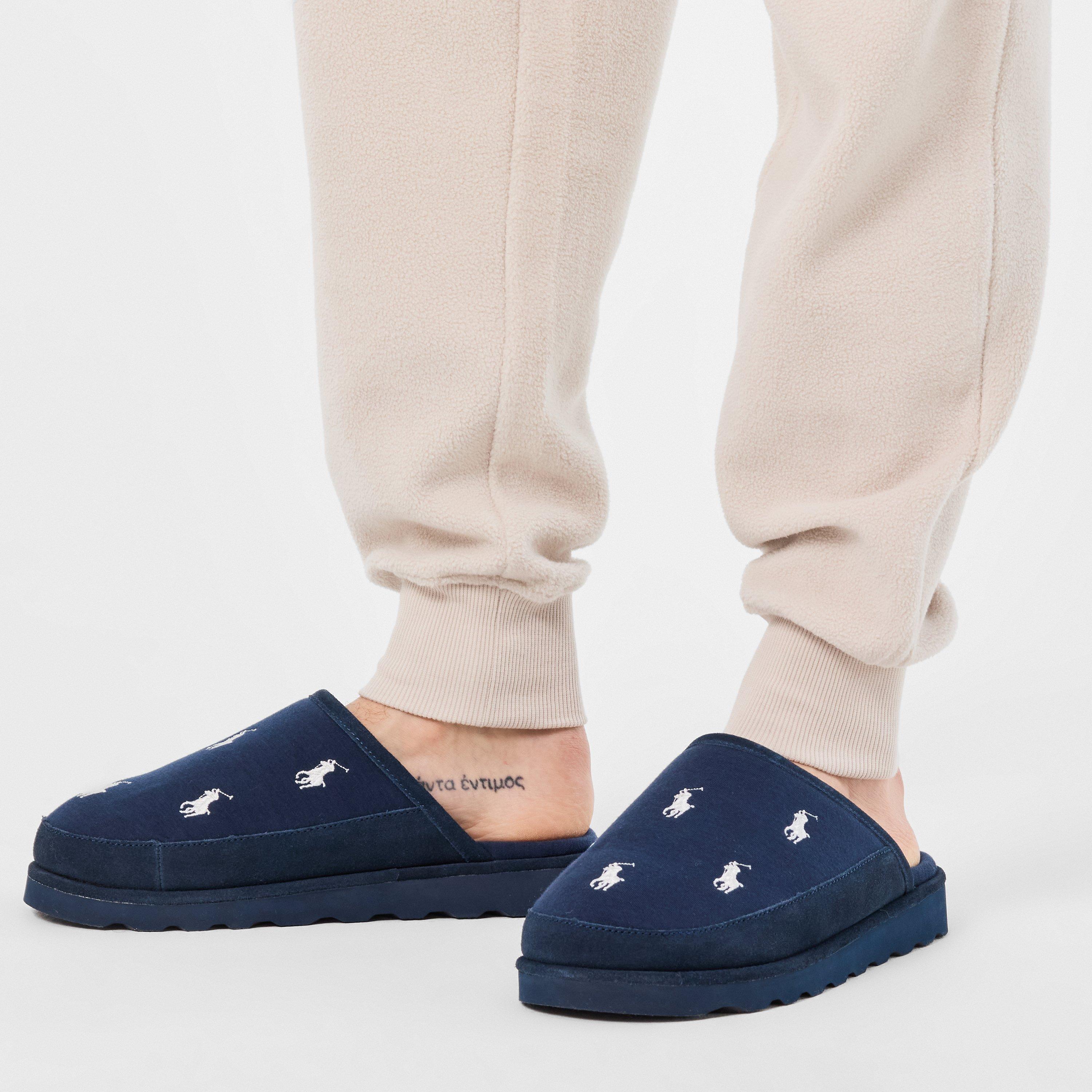Men's All Over Print Mule Slippers
