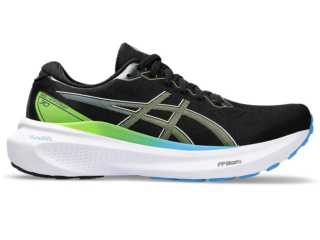 Asics Kayano 30 Black/Electric Lime