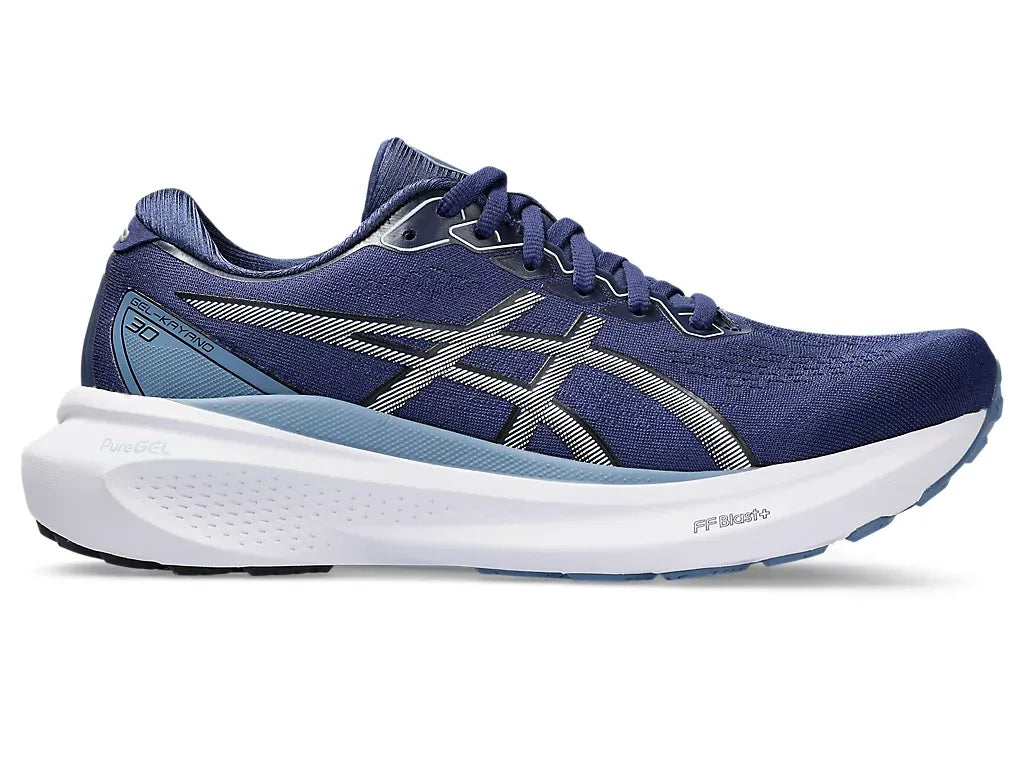 Asics Kayano 30 Deep Ocean/White