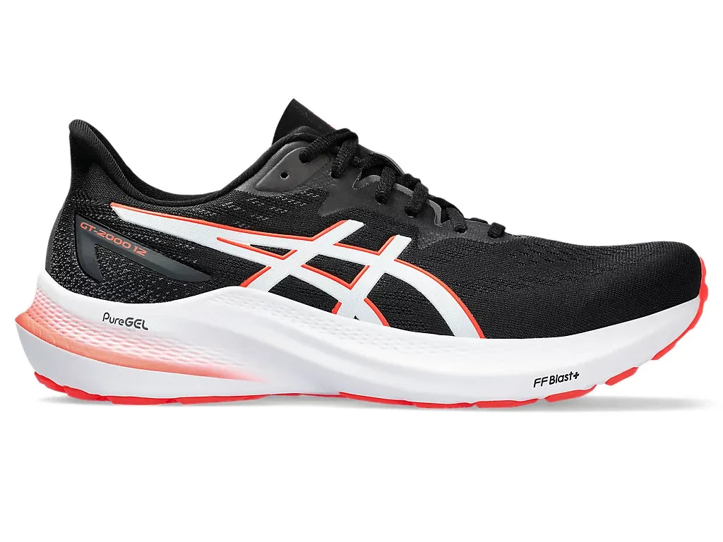 Asics GT-2000 Black/Sunrise Red