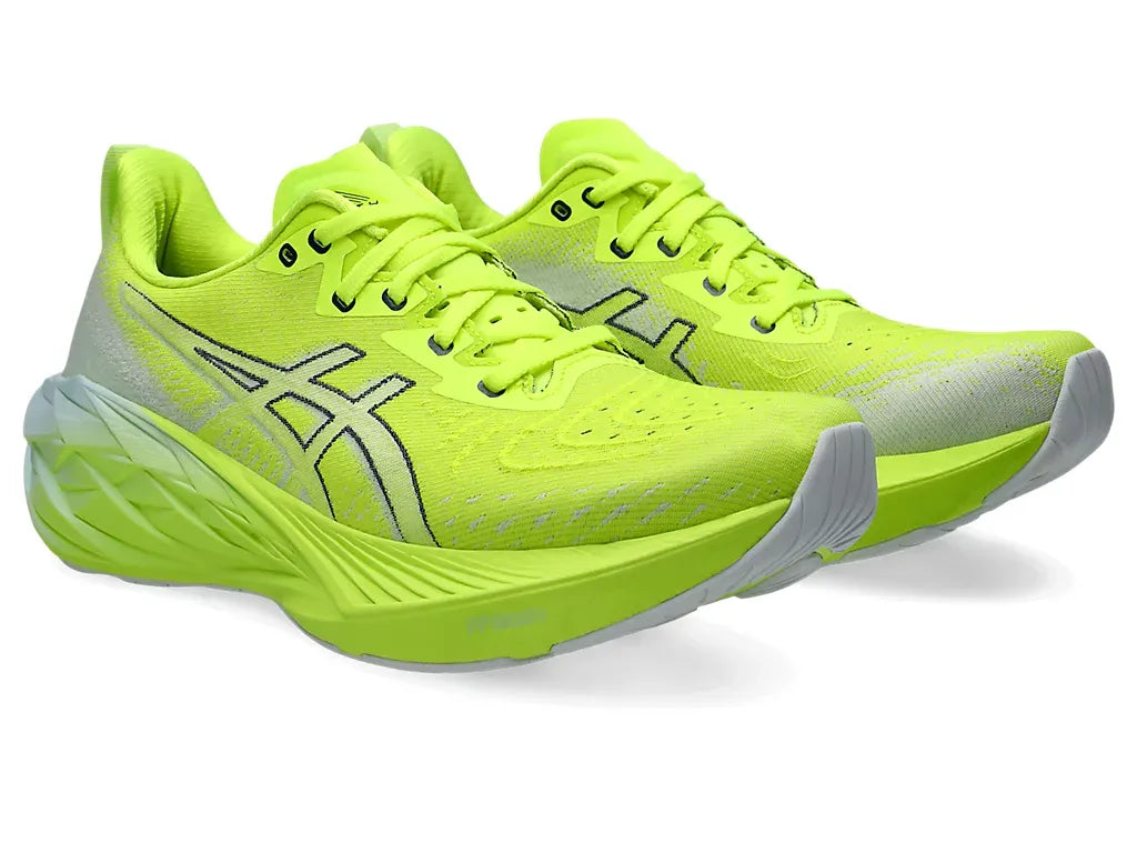 Asics Novablast 4 Safety Yellow/Cool Grey