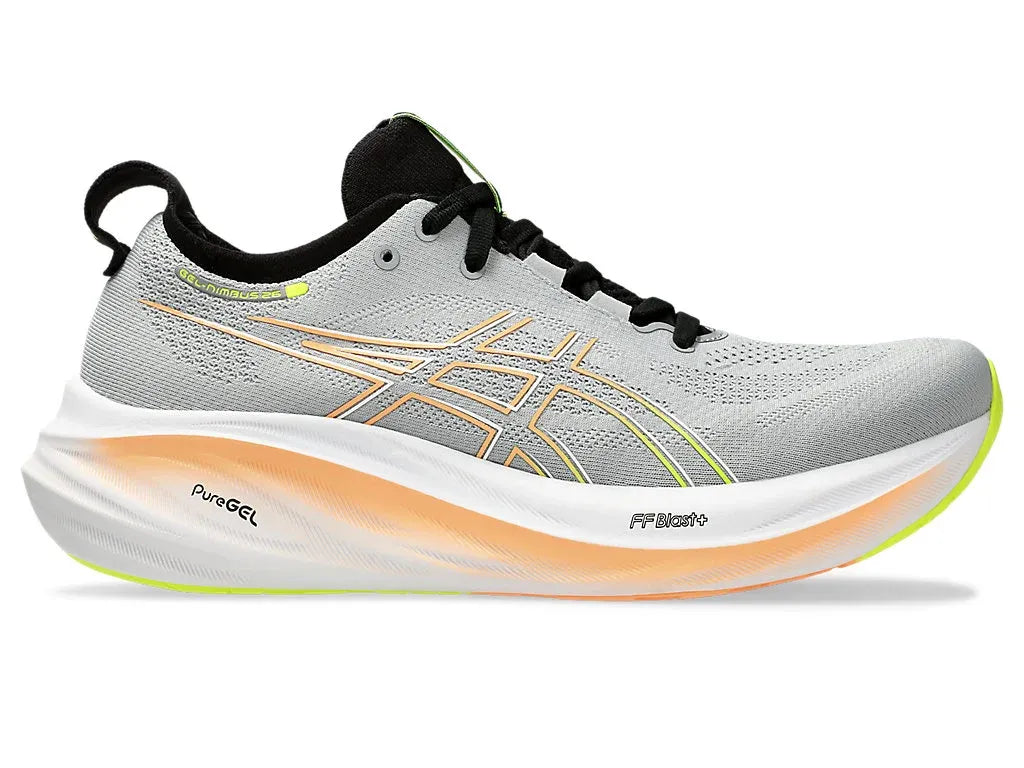 Asics Gel Nimbus 26 Piedmont Grey/Safety Yellow