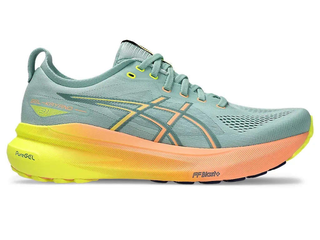 Asics Gel Kayano 31 Light Celadon/Safety Yellow