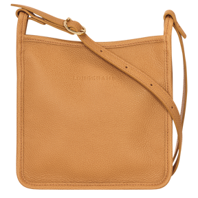 Le Foulonné S Crossbody bag Walnut - Leather