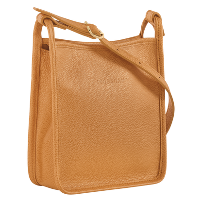 Le Foulonné S Crossbody bag Walnut - Leather