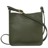 Le Foulonné S Crossbody bag Khaki - Leather