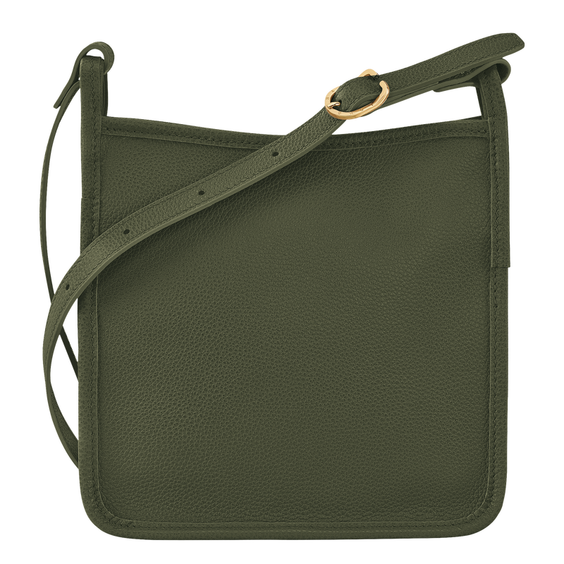 Le Foulonné S Crossbody bag Khaki - Leather