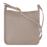 Le Foulonné S Crossbody bag Turtledove - Leather