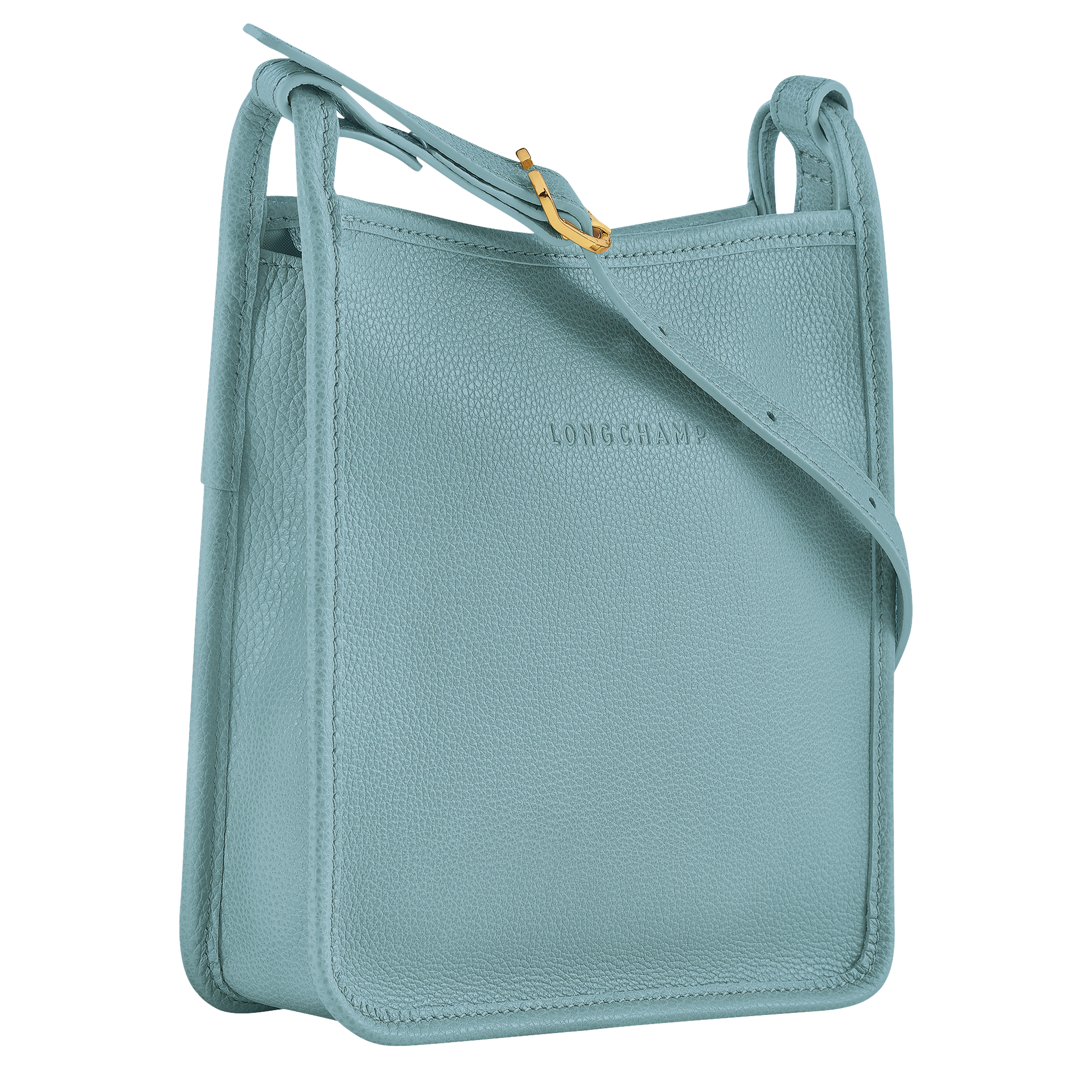 Le Foulonné S Crossbody bag Eucalyptus - Leather